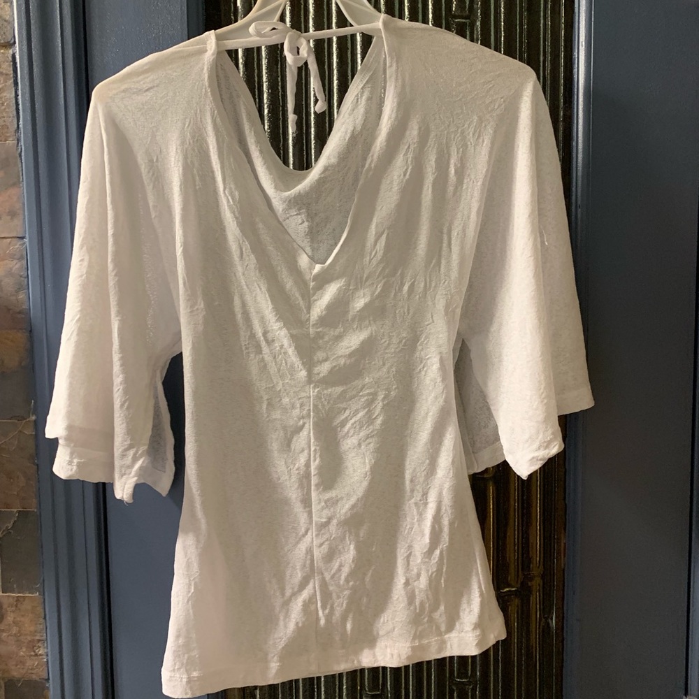 Sheer white blouse - Picture 2 of 2